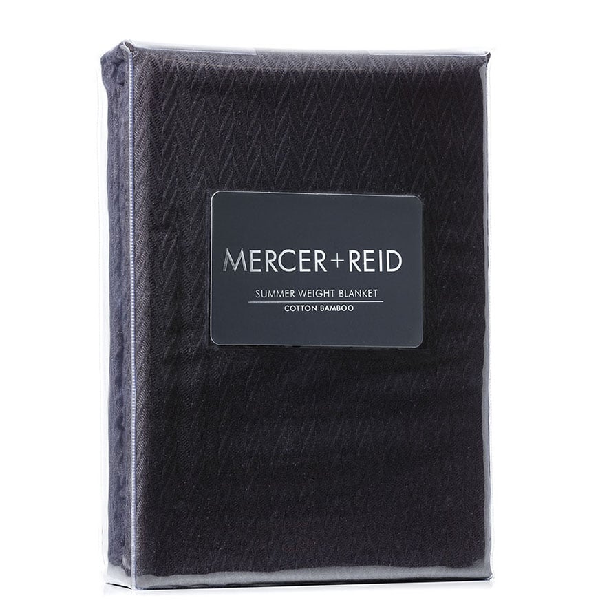 Mercer + Reid Summer Weight Granite Cotton Bamboo Blanket Adairs