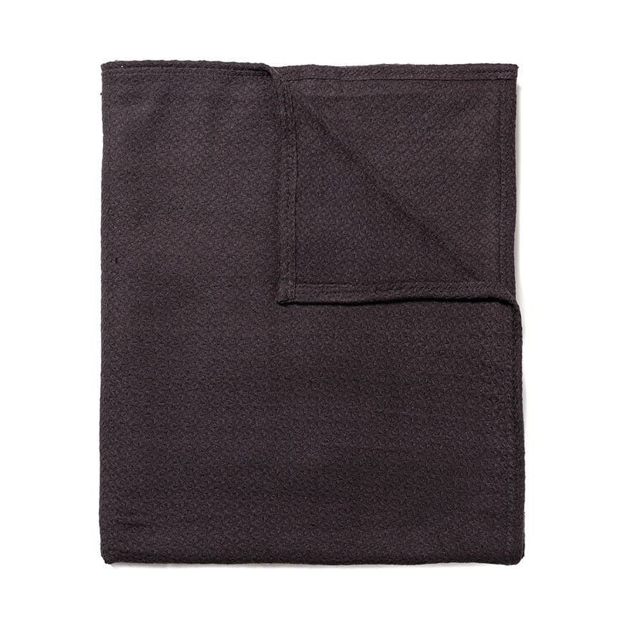 Mercer + Reid Bamboo Cotton Graphite Diamond Blanket Adairs