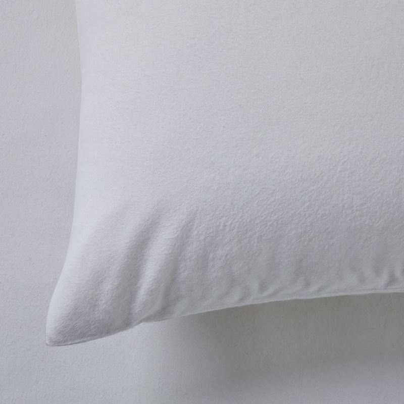 Plain Dyed Flannelette White Sheet Set