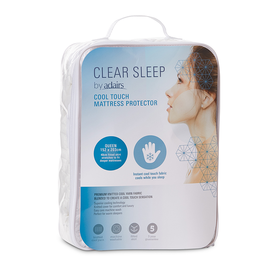 Clear Sleep Cool Touch Mattress Protector Adairs