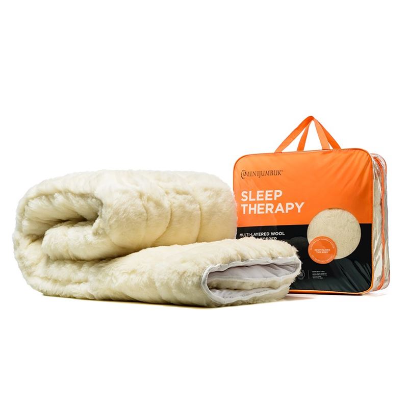 Sleep Therapy Wool Mattress Topper