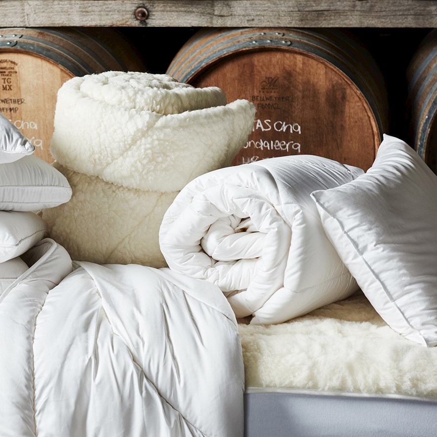 MiniJumbuk Sleep Restful Wool Mattress Topper Adairs