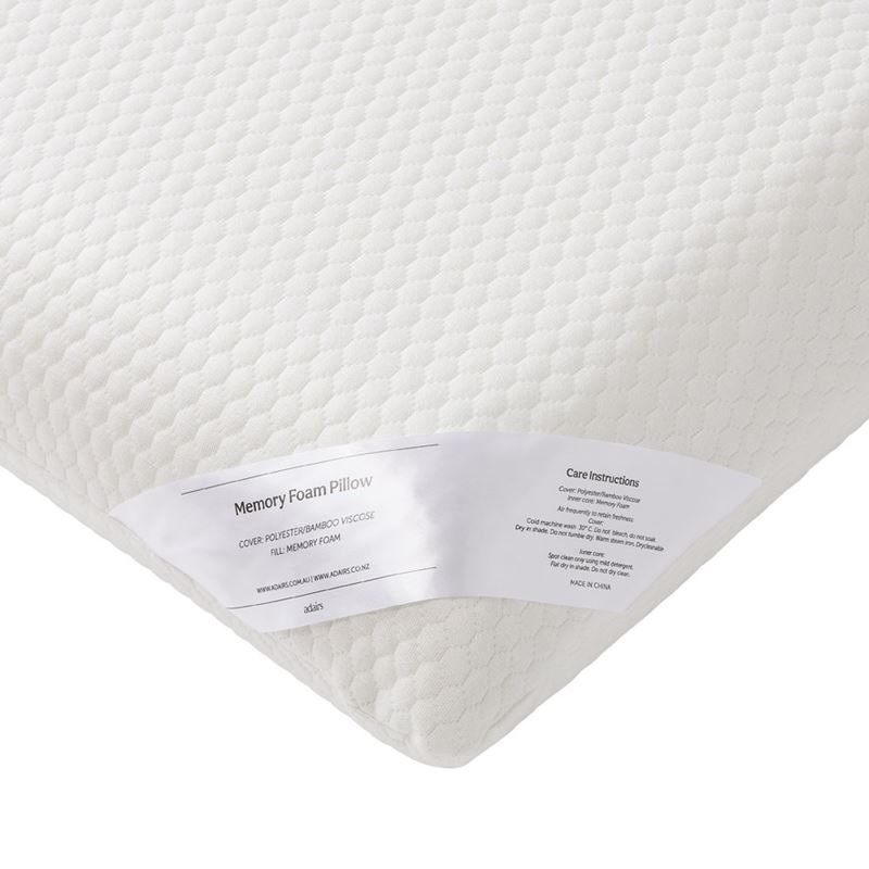 Memory Foam Standard Pillows