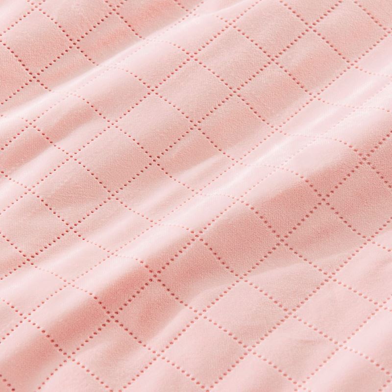 Zander Velvet Pink Quilt Cover Set