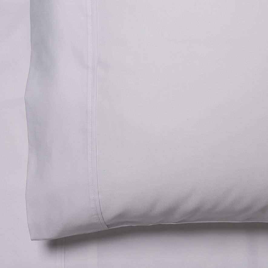 Metro 1000TC Boston White Sheet Set Adairs
