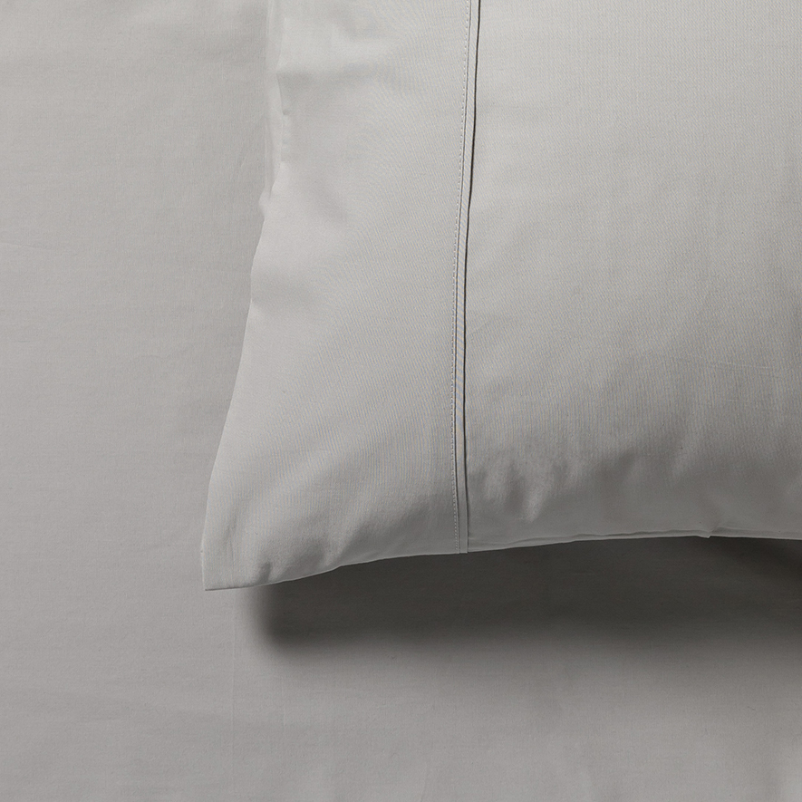 300TC Lightweight Percale Nimbus Cloud Sheet Separates Adairs