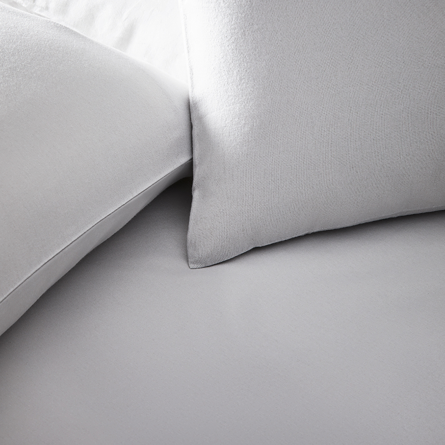 Metro OLT Plain Dyed Flannelette Sheets Bedroom Outlet Adairs