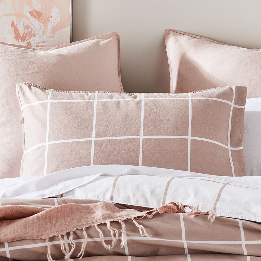 Highline Pink Quilt Cover Set + Separates Adairs