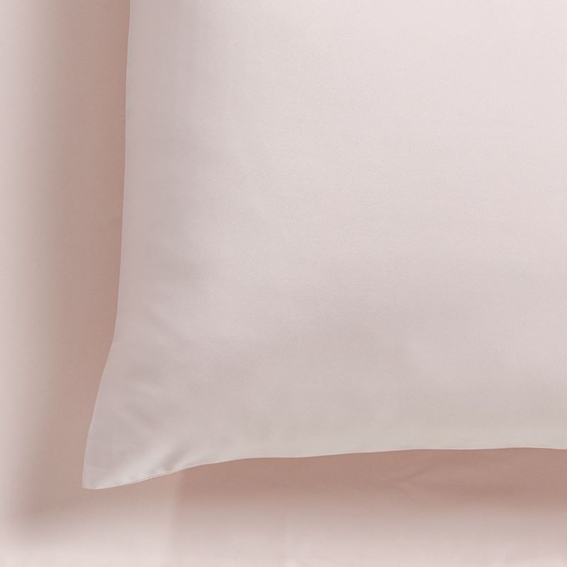Satin Pink Standard Pillowcase 