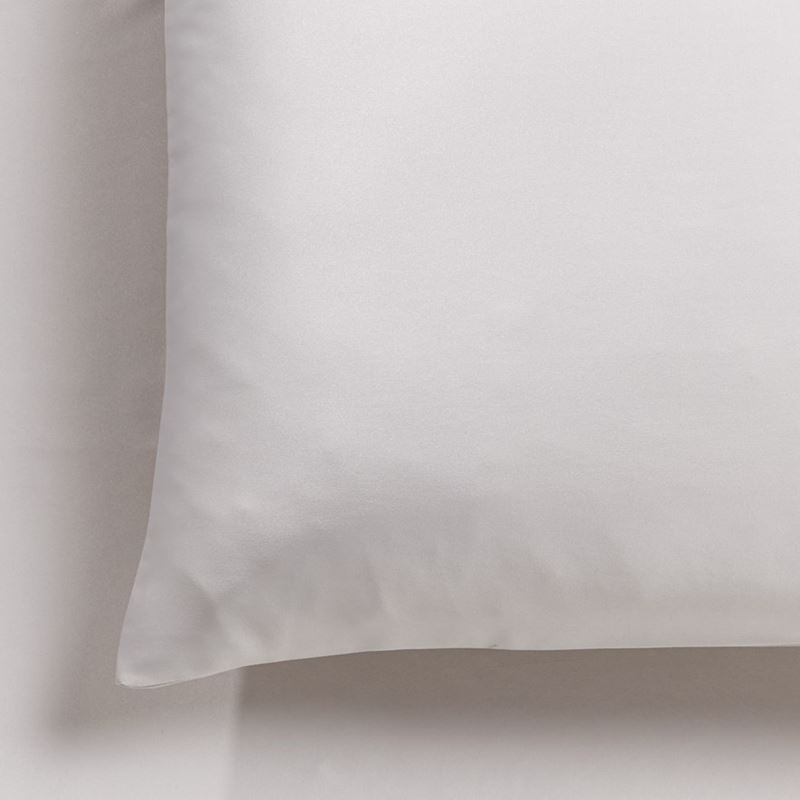 Satin Silver Standard Pillowcase 