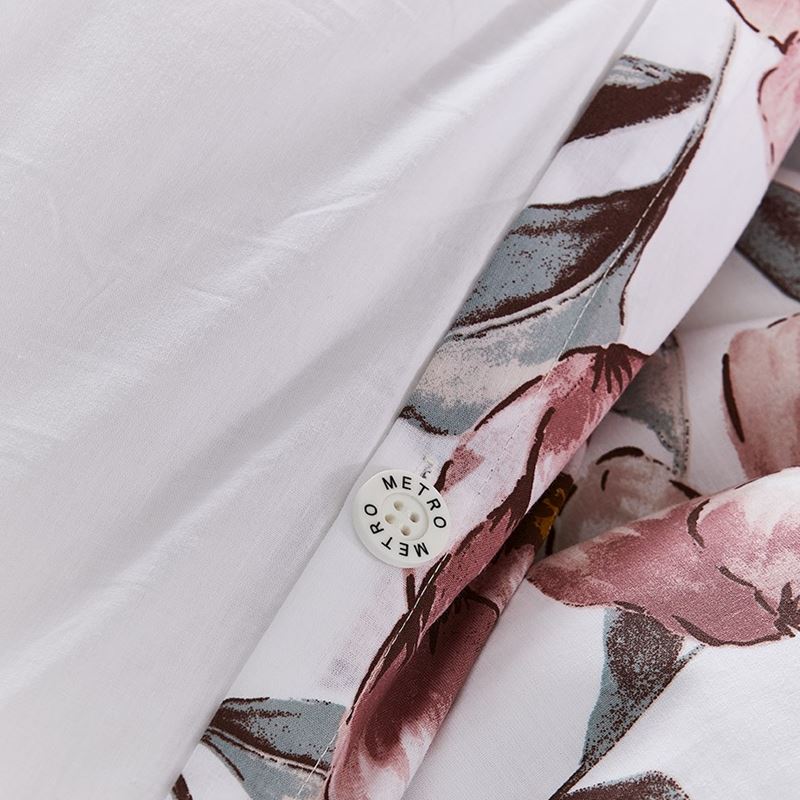 Luella Pink Quilt Cover Set + Separates | Adairs