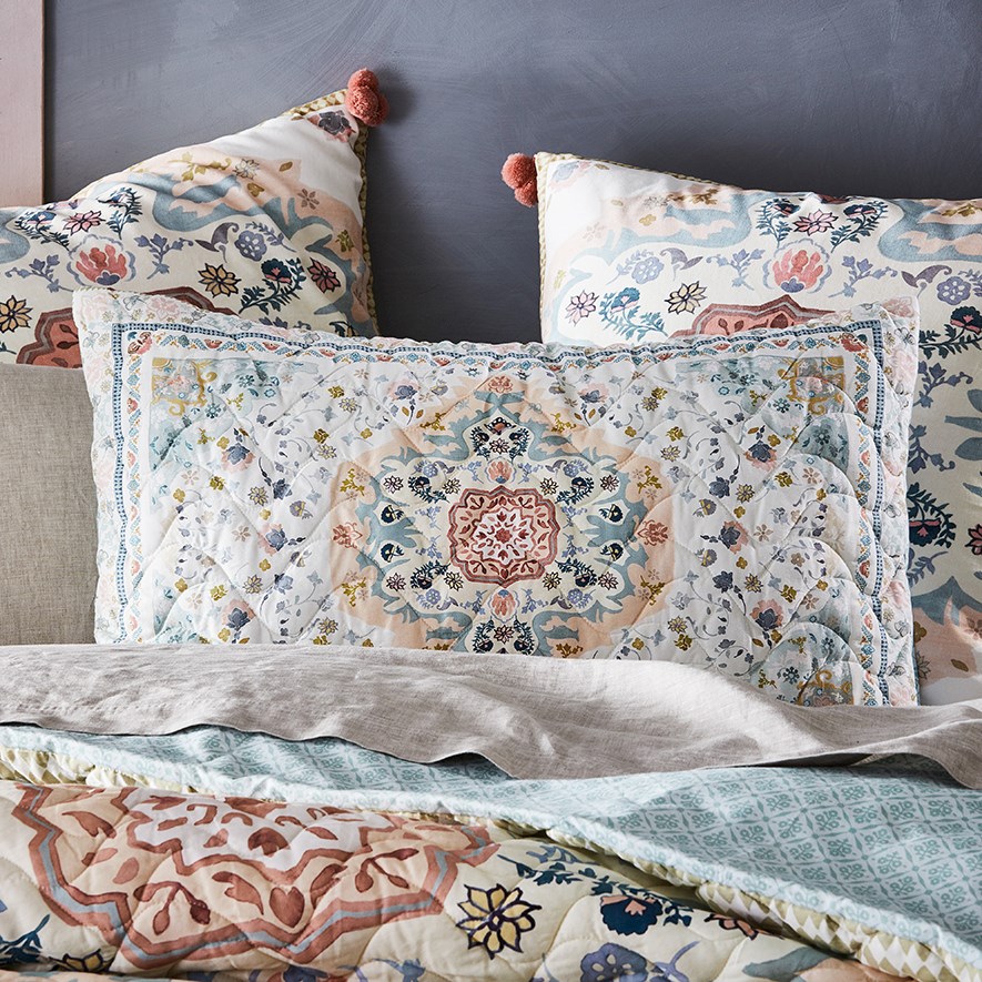 Delilah Quilted Pillowcase Adairs