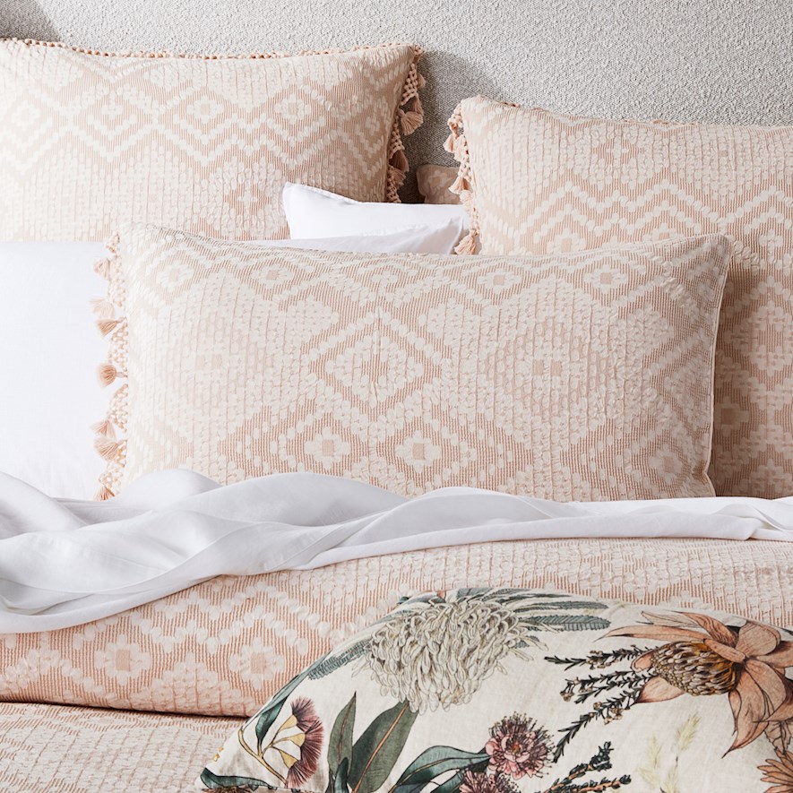 Cleo Tassel Pillowcases Adairs