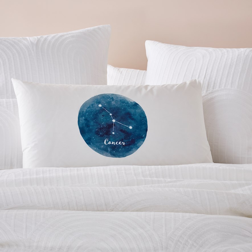 Cancer Horoscope Text Pillowcase Adairs
