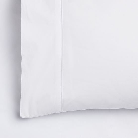Fresh Cotton Percale White Pillowcases