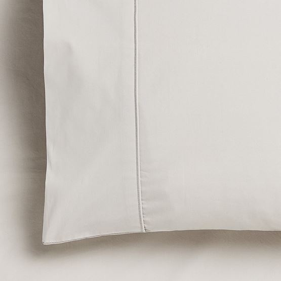 Fresh Cotton Cloud Grey Pillowcases