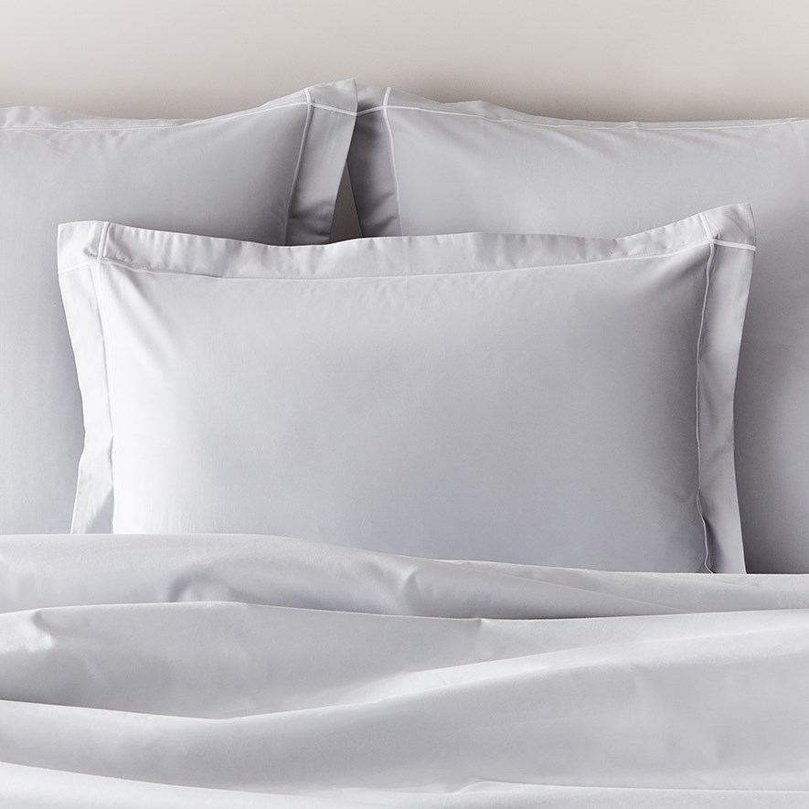 Luxury Collection Silver Tailored Pillowcases Adairs