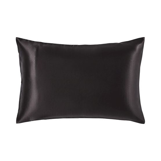 OFFLINE Pure Silk Black Pillowcase