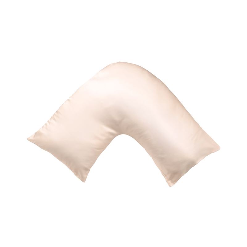 Pure Silk Shell Pink U Shape Pillowcase