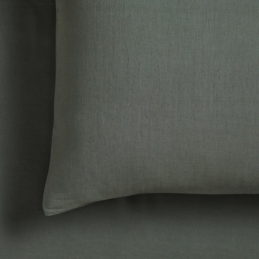 Bamboo Linen Cypress Pillowcase Adairs