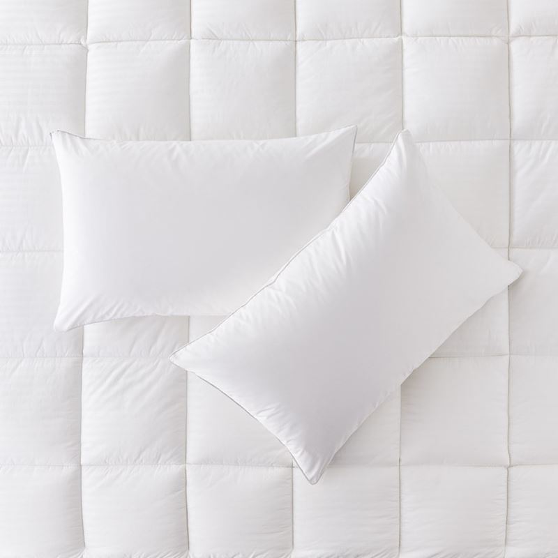 Cotton Pillow Protectors Twin Pack