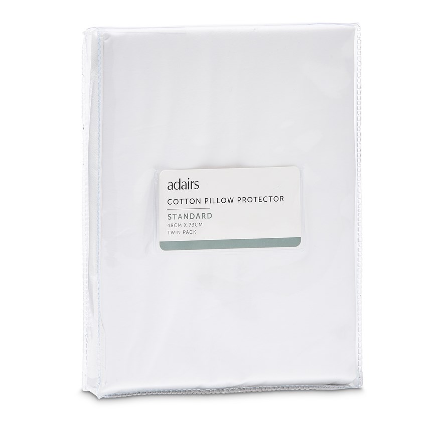 Twin Pack Pillow Protector Bedroom Pillow Protectors Bedroom Adairs