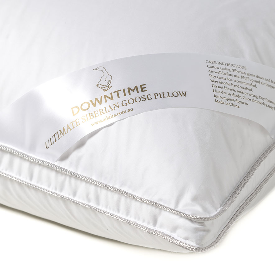 Siberian goose down pillows sale hotsell