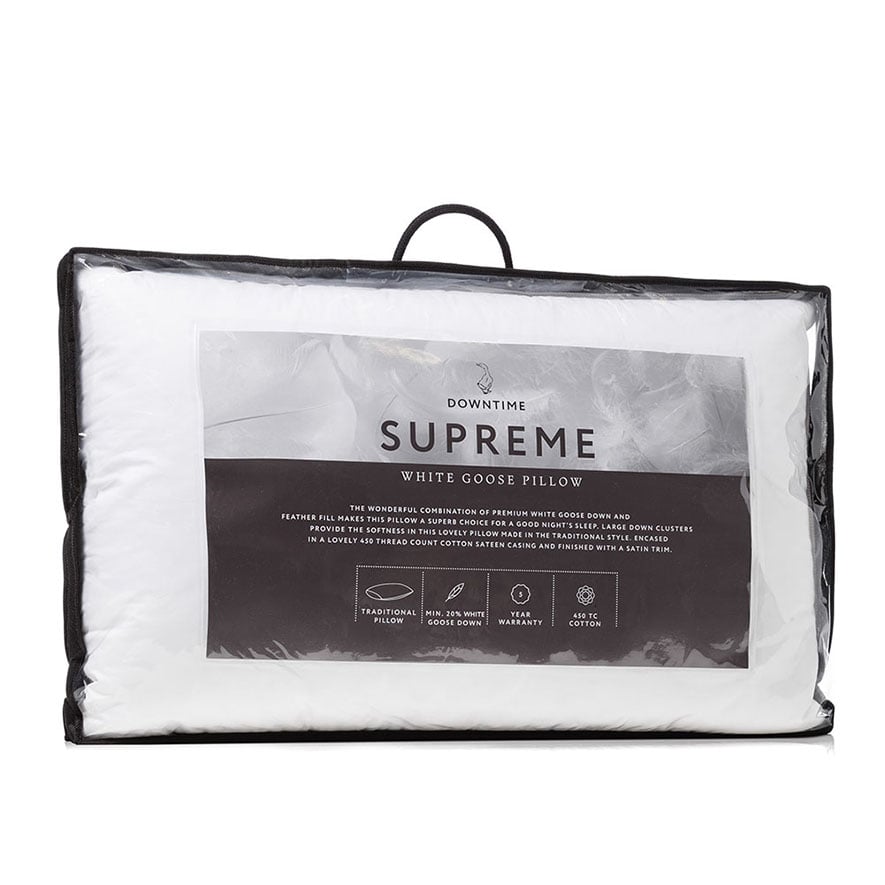 Downtime Supreme Goose Standard Pillow Adairs