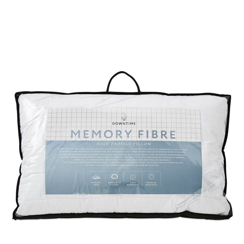 Memory Fibre High Profile Pillow