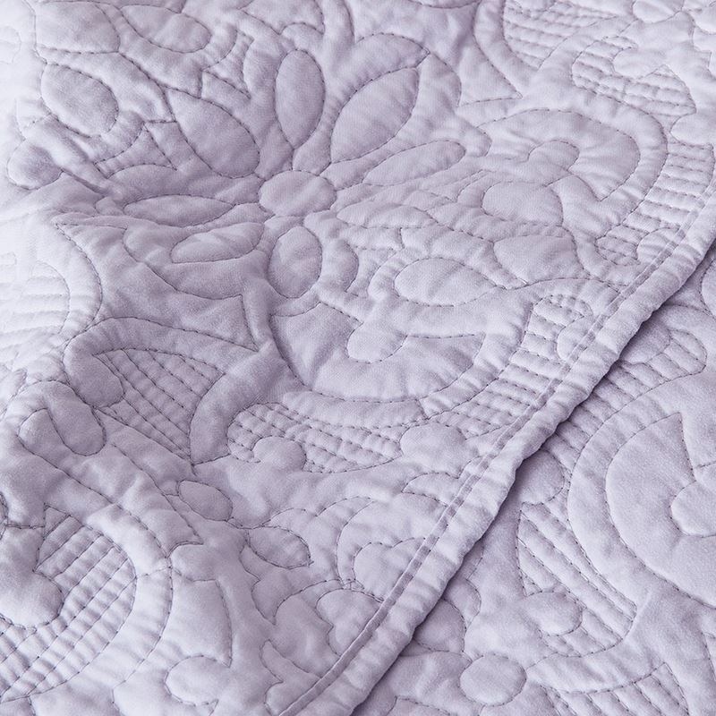 Chloe Lavender Quilted Coverlet Separates