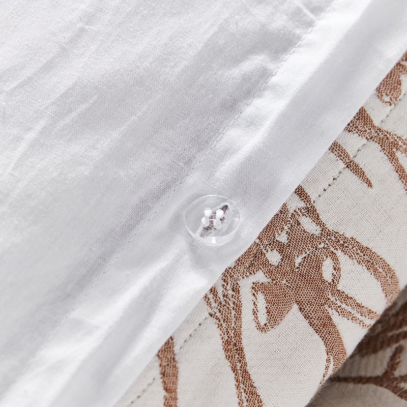 Acacia Jacquard White Quilt Cover Separates