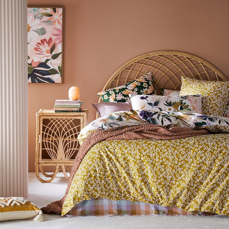 Amber Multi Quilt Cover Set + Pillowcases