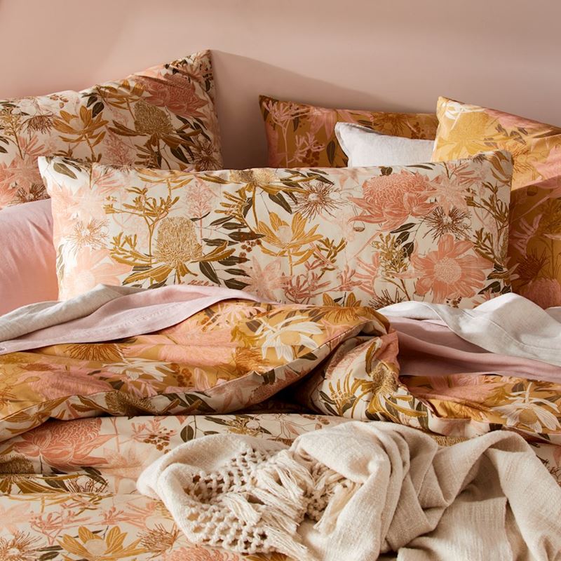 Winter Flora Multi Quilt Cover Set + Pillowcases