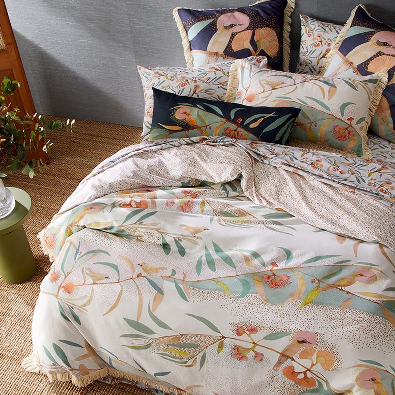 Dana Kinter Love Blooms Natural Quilt Cover Set + Separates