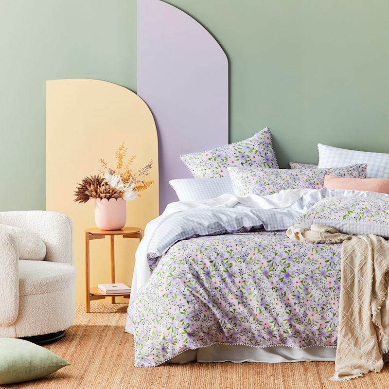 Lilac Garden Multi Quilt Cover Set + Separates