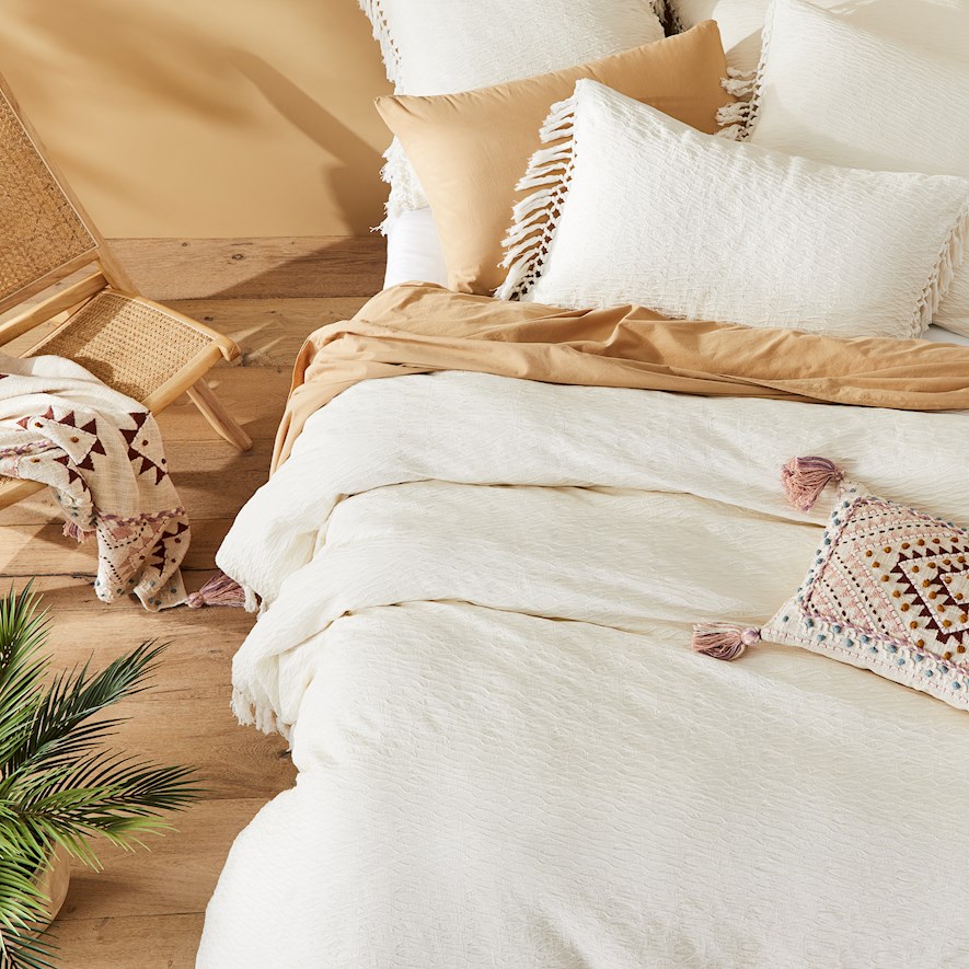Margot Tassel Quilt Cover | Bedroom 