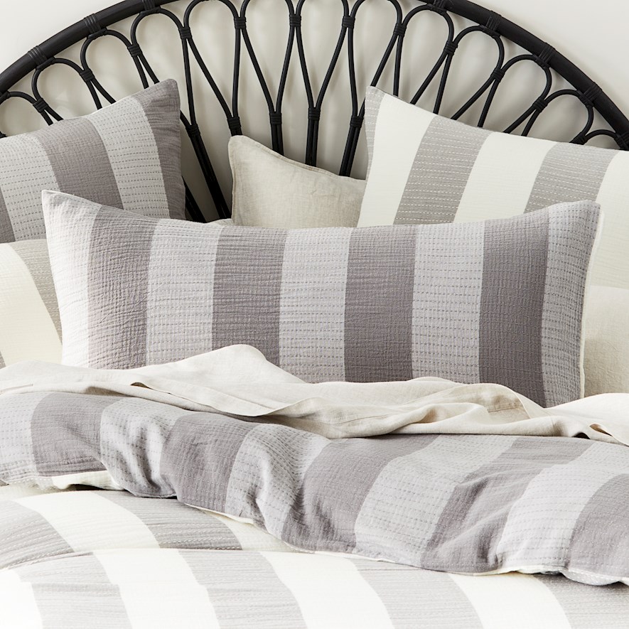 Storm Grey Quilt Cover Set + Separates Adairs