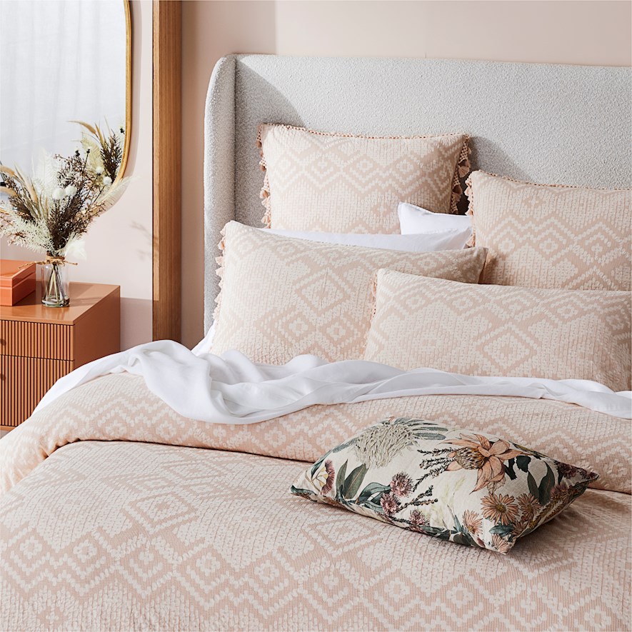 Cleo Tassel Quilt Cover | Bedroom | Adairs