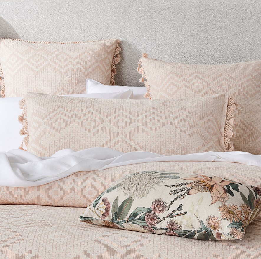 Cleo Tassel Quilt Cover | Bedroom | Adairs