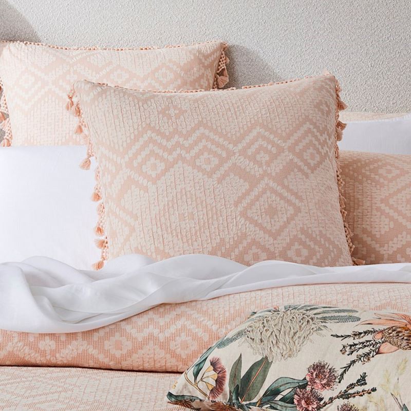 Cleo Tassel Pink Quilt Cover Separates