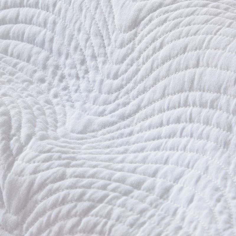 Celeste White Quilted Quilt Cover Separates