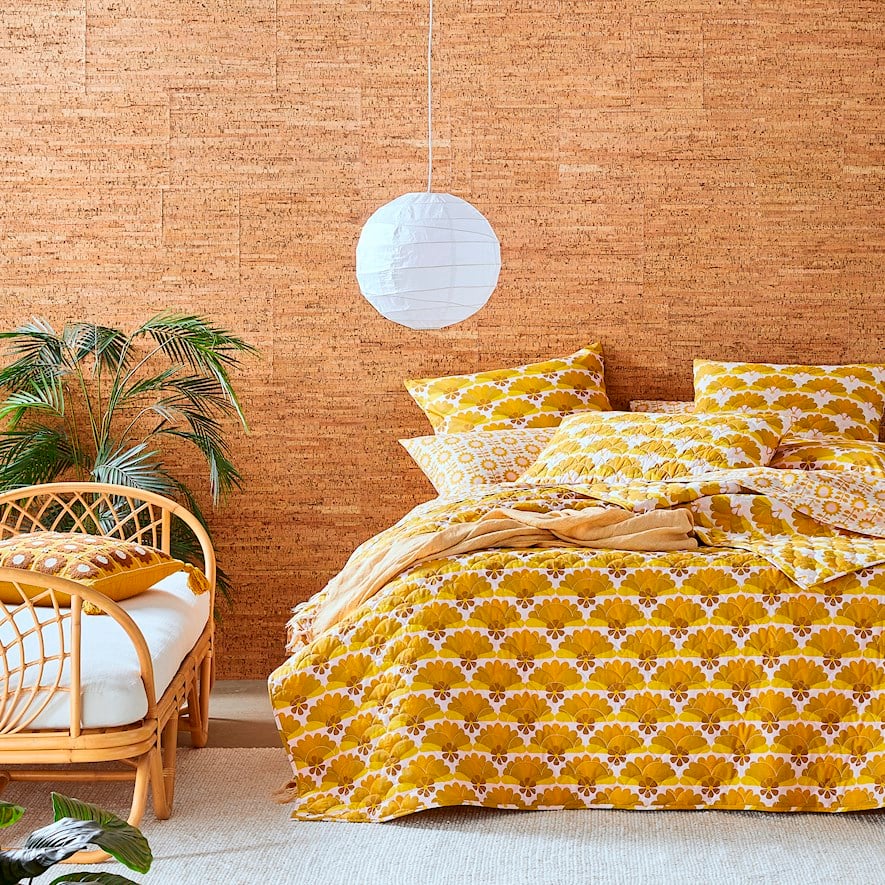 Adairs yellow sale quilt cover