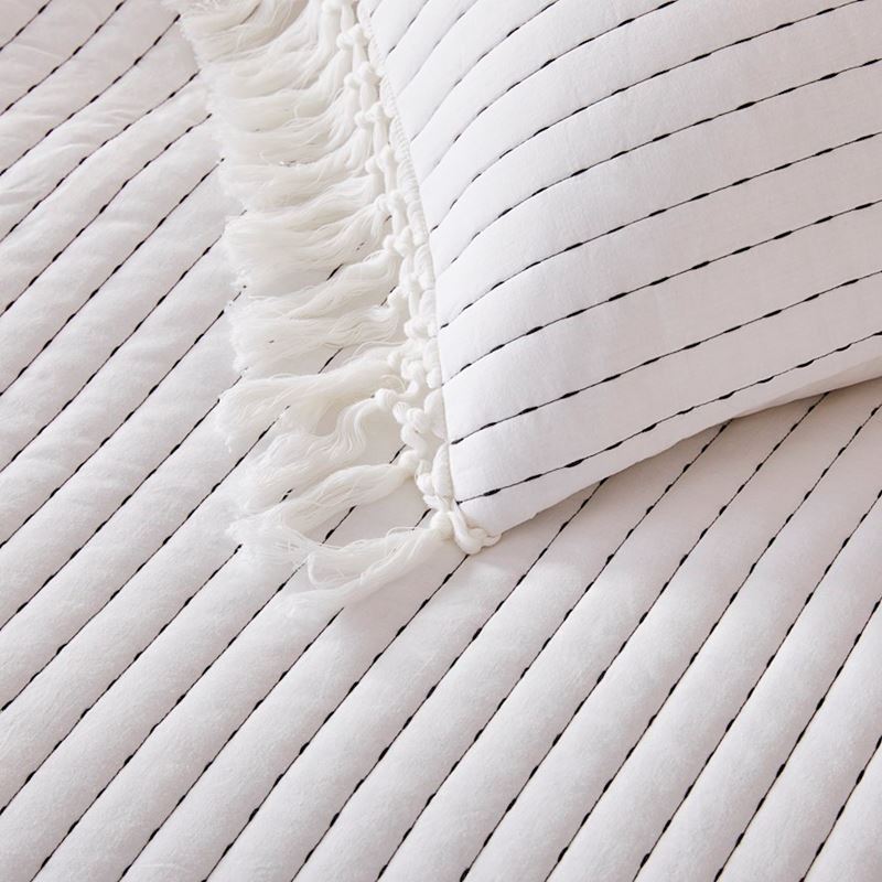 Victoria Off White Quilted Quilt Cover Separates