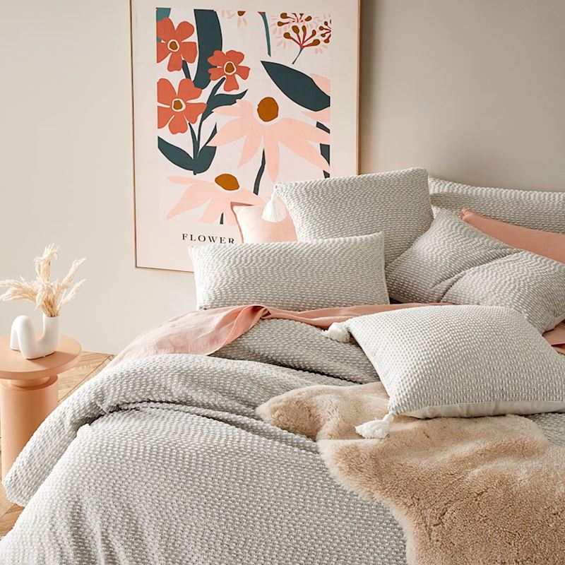 Bobby Boucle Cream Quilt Cover Separates