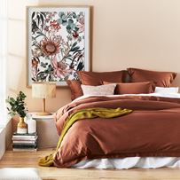 600TC Bamboo Cotton Sunset Quilt Cover Separates