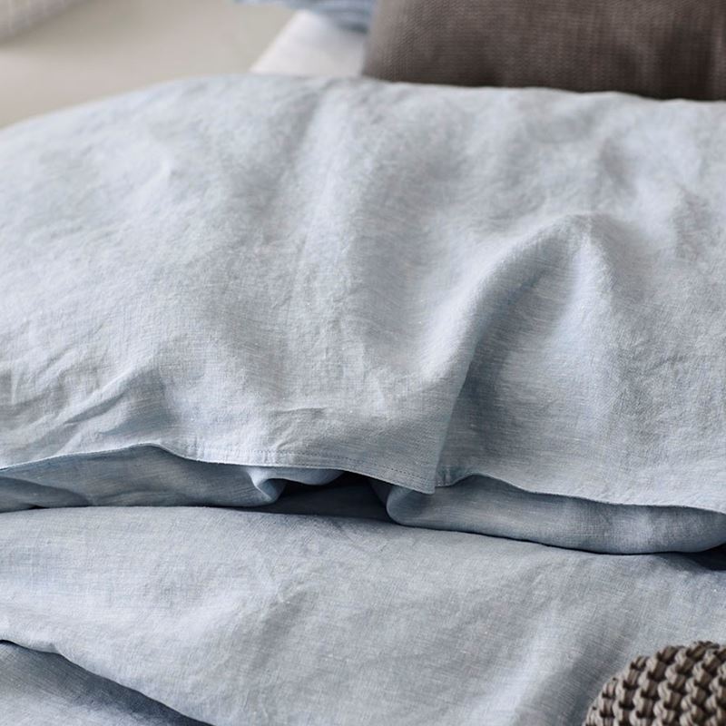 Vintage Washed Linen Chambray Quilt Cover Separates