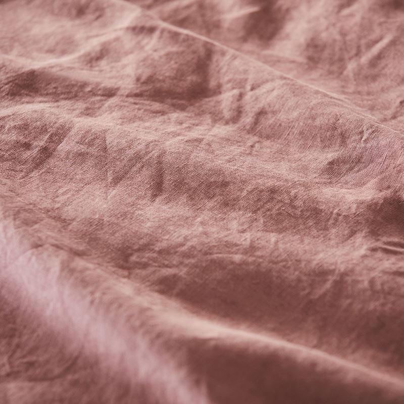 Vintage Washed Linen Rose Quilt Cover Separates
