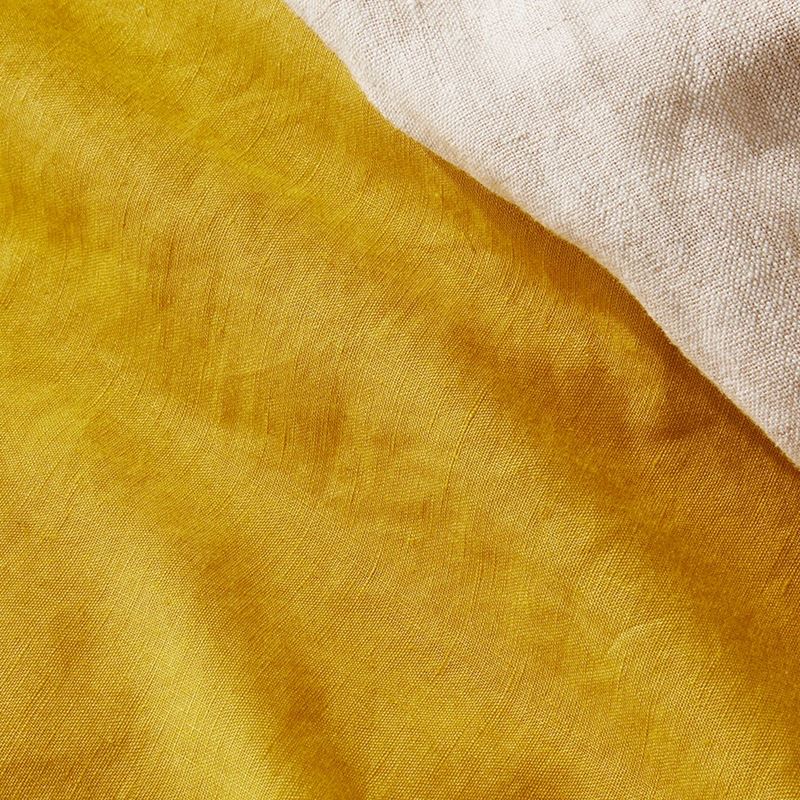Vintage Washed Linen Sunflower Quilt Cover Separates