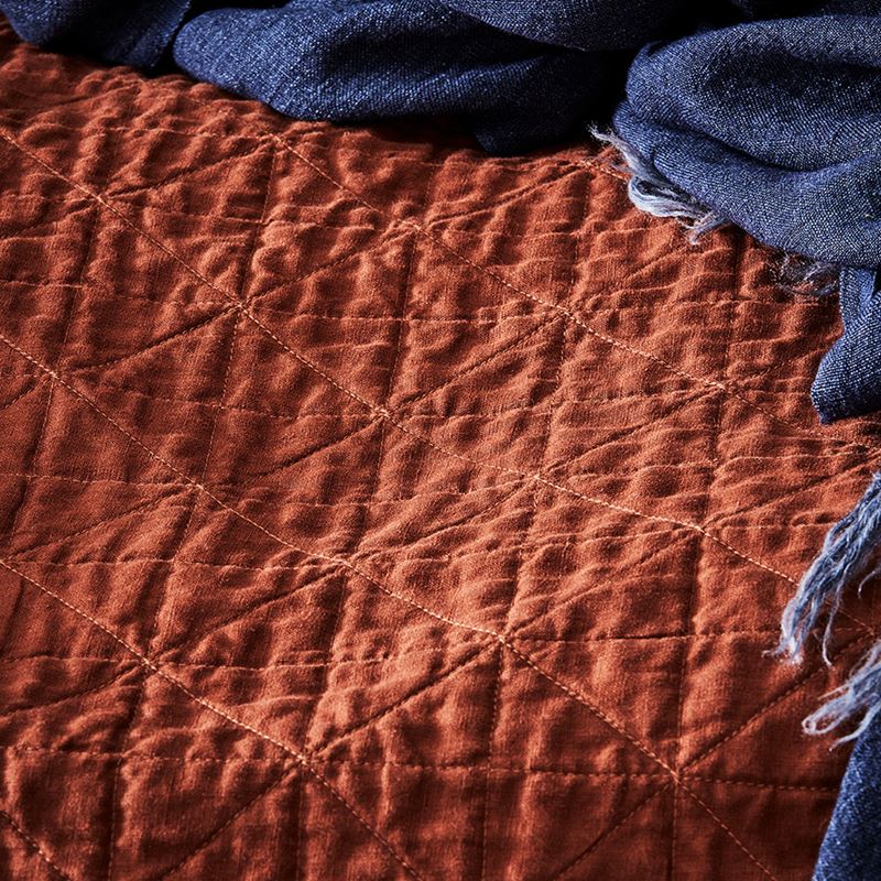 Vintage Washed Linen Sahara Coverlet Separates