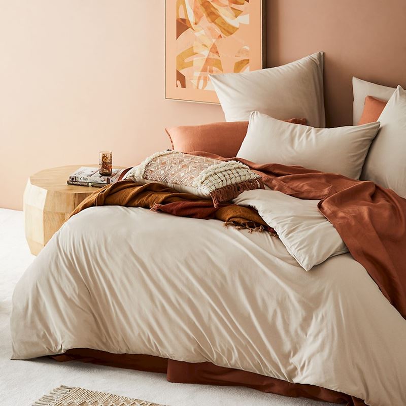 Ultra Soft Jersey Linen Quilt Cover Separates